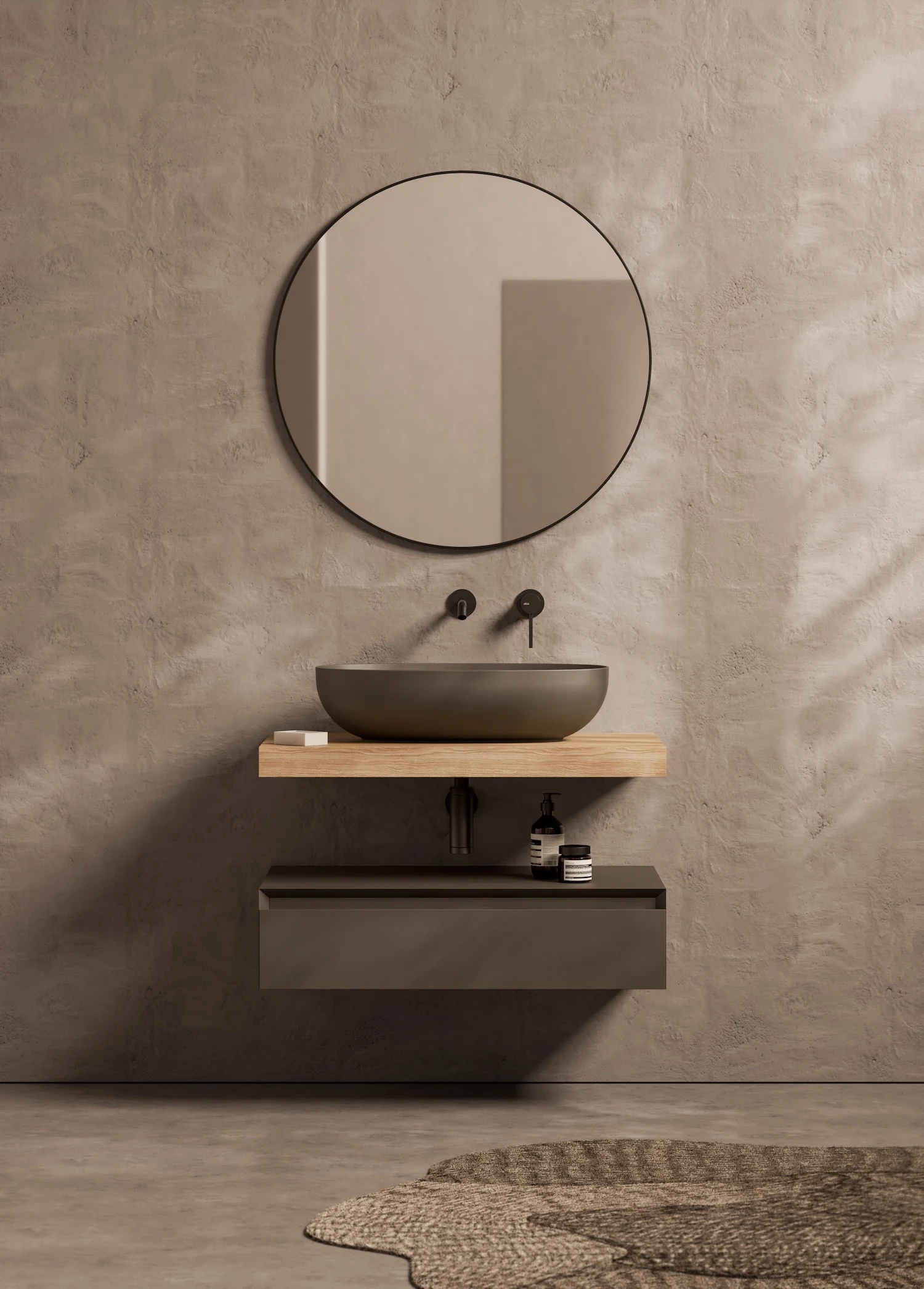 Form Washbasin Oval 60 × 35 H15