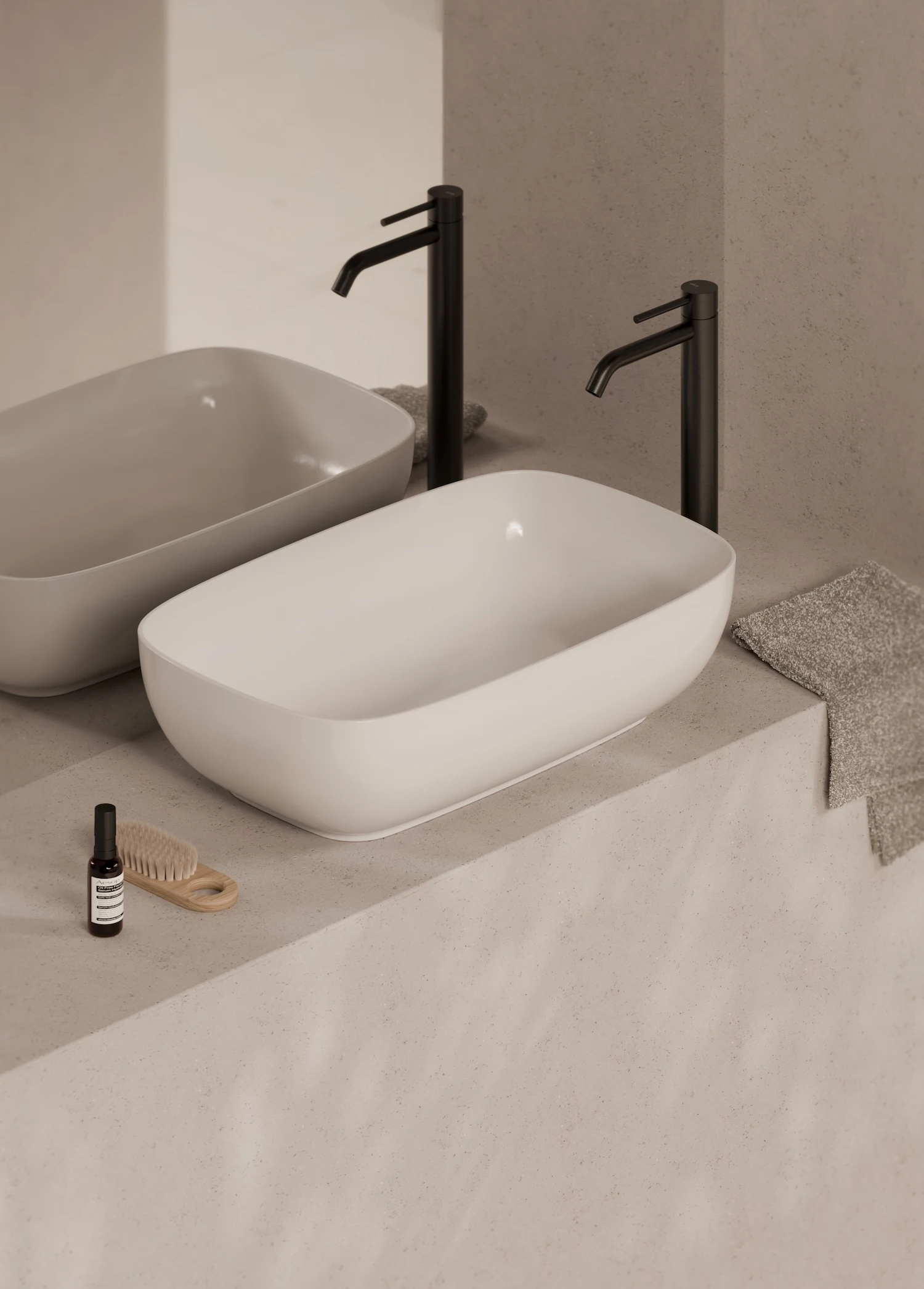 Form Washbasin Rectangular 60 × 37 H15