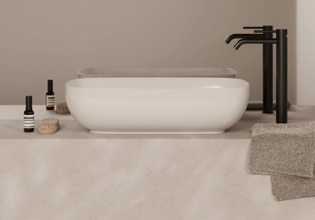 Form Washbasin Rectangular 60 × 37 H15 - Image 2