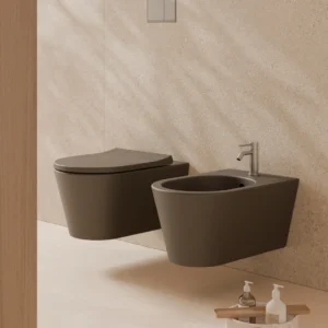 Hide Round Wall Mounted Bidet