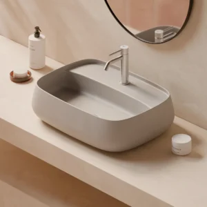 Nur Plan Countertop Basin 60 × 45 cm