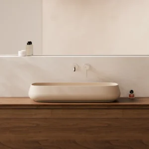 Nur Countertop Basin 80 × 35 cm