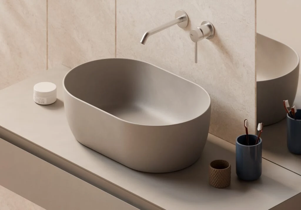 Unica Washbasin 55 × 35 product image, alternate view