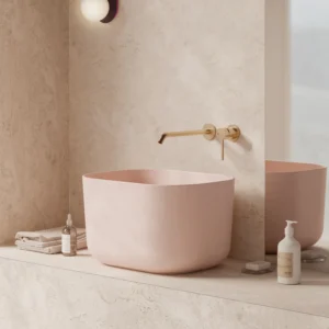 Unica Rectangular Washbasin 50 × 40 H30 product image, main view