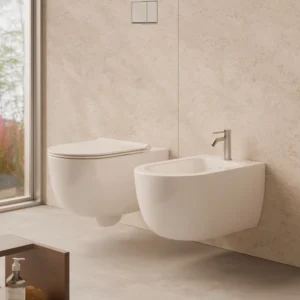 Unica Wall Hung WC 55 product image, main view