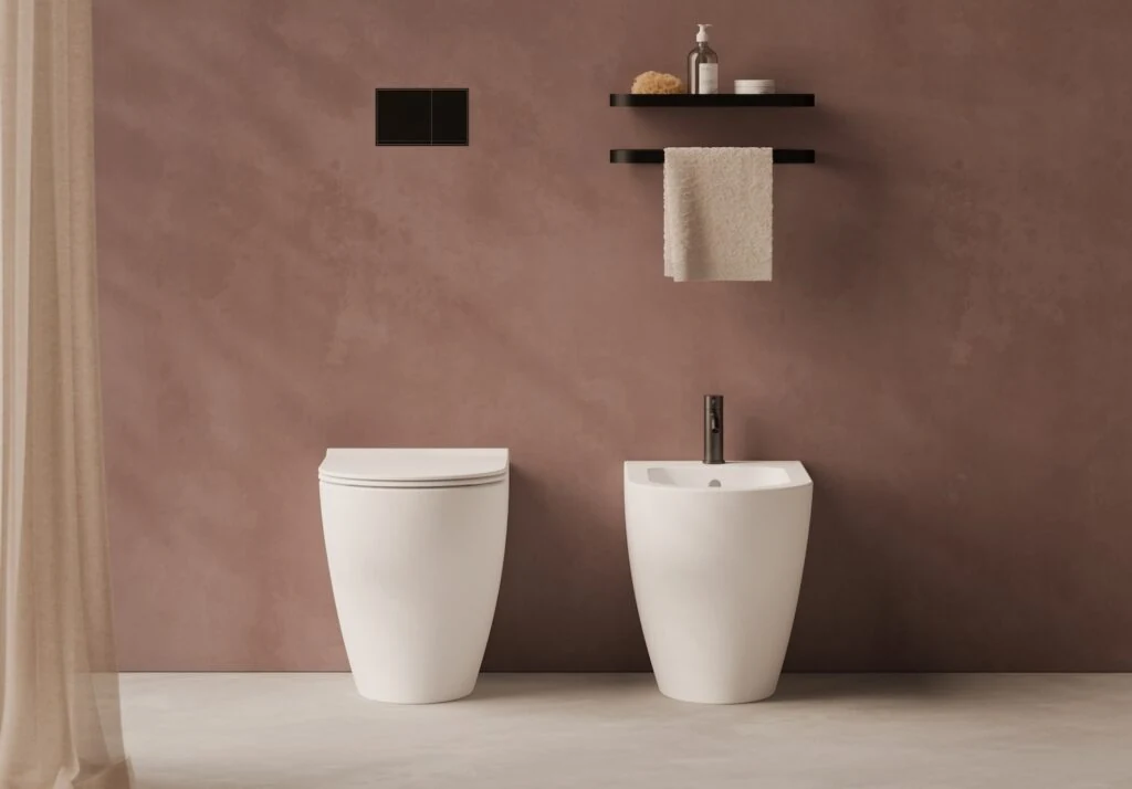 Unica Floor Standing WC product image, alternate view